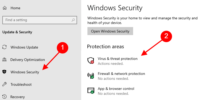 windows security