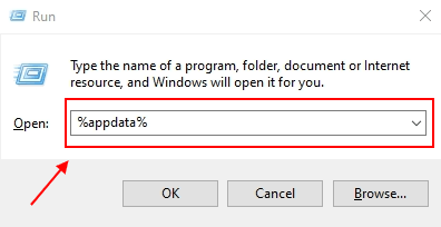 windows 10 appdata folder