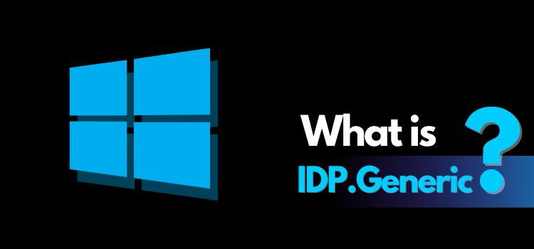 What is IDP.Generic? Should You Take it Down?