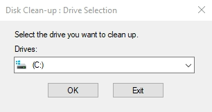 disk cleanup windows 10 img02