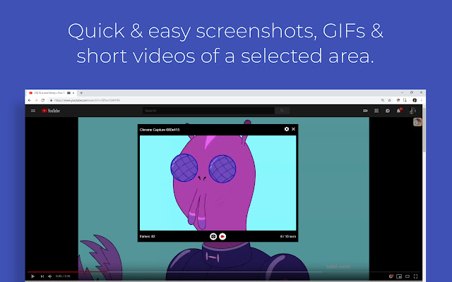 Chrome Capture - Gif & Screenshot tool