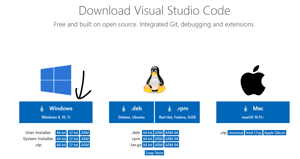 Download Visual Studio Code