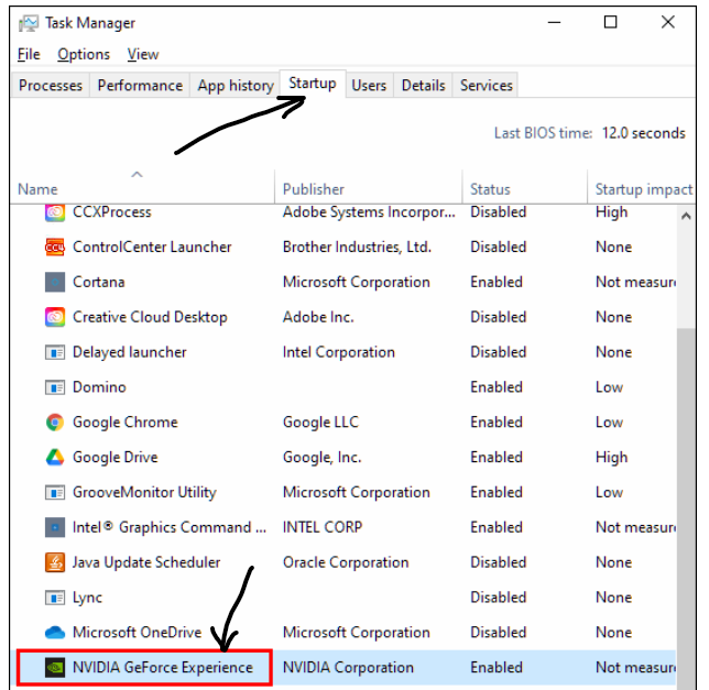 disable nvidia geforce experience startup img01