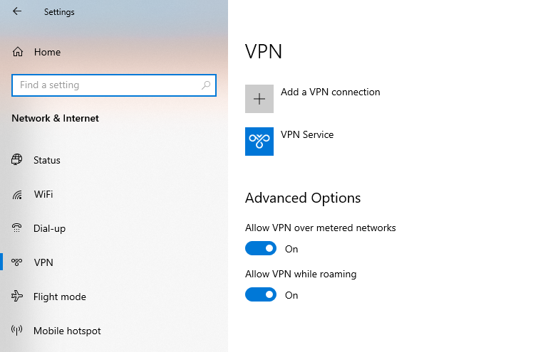 disconnect vpn windows 10 11