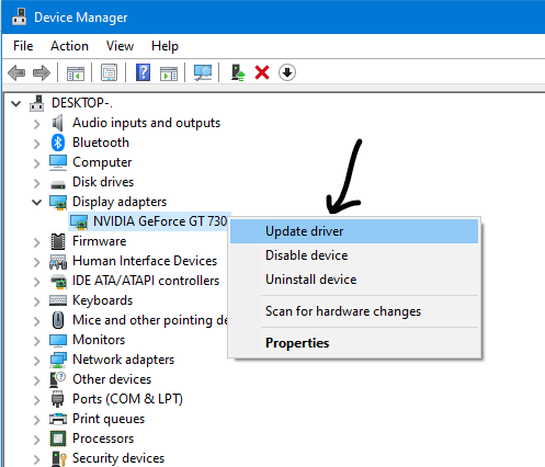 update display driver windows 10 11